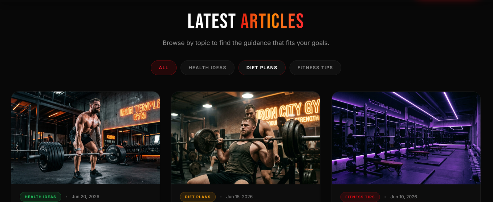 Blog & Content Hub